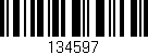 Código de barras (EAN, GTIN, SKU, ISBN): '134597'