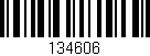 Código de barras (EAN, GTIN, SKU, ISBN): '134606'