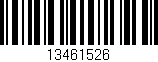 Código de barras (EAN, GTIN, SKU, ISBN): '13461526'