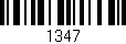 Código de barras (EAN, GTIN, SKU, ISBN): '1347'