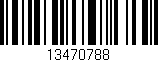 Código de barras (EAN, GTIN, SKU, ISBN): '13470788'