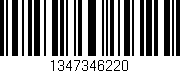 Código de barras (EAN, GTIN, SKU, ISBN): '1347346220'