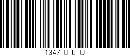 Código de barras (EAN, GTIN, SKU, ISBN): '1347_0_0_U'