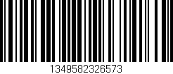 Código de barras (EAN, GTIN, SKU, ISBN): '1349582326573'