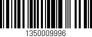 Código de barras (EAN, GTIN, SKU, ISBN): '1350009996'