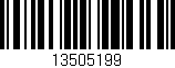 Código de barras (EAN, GTIN, SKU, ISBN): '13505199'