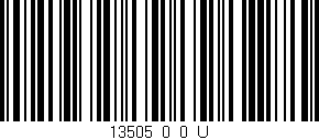 Código de barras (EAN, GTIN, SKU, ISBN): '13505_0_0_U'