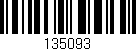 Código de barras (EAN, GTIN, SKU, ISBN): '135093'