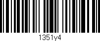 Código de barras (EAN, GTIN, SKU, ISBN): '1351y4'