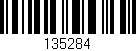 Código de barras (EAN, GTIN, SKU, ISBN): '135284'