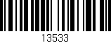 Código de barras (EAN, GTIN, SKU, ISBN): '13533'