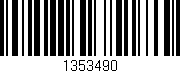 Código de barras (EAN, GTIN, SKU, ISBN): '1353490'