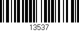 Código de barras (EAN, GTIN, SKU, ISBN): '13537'