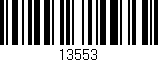 Código de barras (EAN, GTIN, SKU, ISBN): '13553'
