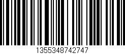 Código de barras (EAN, GTIN, SKU, ISBN): '1355348742747'