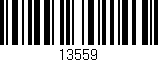 Código de barras (EAN, GTIN, SKU, ISBN): '13559'