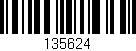 Código de barras (EAN, GTIN, SKU, ISBN): '135624'