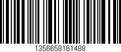Código de barras (EAN, GTIN, SKU, ISBN): '1356658161488'