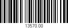 Código de barras (EAN, GTIN, SKU, ISBN): '13570.00'
