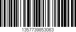 Código de barras (EAN, GTIN, SKU, ISBN): '1357739853063'