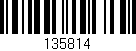 Código de barras (EAN, GTIN, SKU, ISBN): '135814'