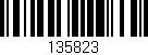 Código de barras (EAN, GTIN, SKU, ISBN): '135823'