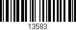 Código de barras (EAN, GTIN, SKU, ISBN): '13583'
