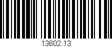 Código de barras (EAN, GTIN, SKU, ISBN): '13602.13'