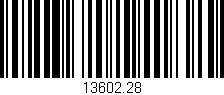 Código de barras (EAN, GTIN, SKU, ISBN): '13602.28'