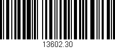Código de barras (EAN, GTIN, SKU, ISBN): '13602.30'