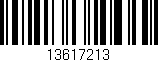 Código de barras (EAN, GTIN, SKU, ISBN): '13617213'