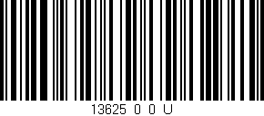 Código de barras (EAN, GTIN, SKU, ISBN): '13625_0_0_U'