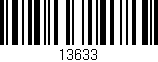 Código de barras (EAN, GTIN, SKU, ISBN): '13633'