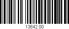 Código de barras (EAN, GTIN, SKU, ISBN): '13642.00'
