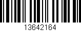 Código de barras (EAN, GTIN, SKU, ISBN): '13642164'