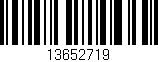 Código de barras (EAN, GTIN, SKU, ISBN): '13652719'