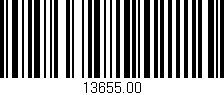 Código de barras (EAN, GTIN, SKU, ISBN): '13655.00'