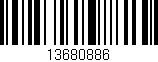 Código de barras (EAN, GTIN, SKU, ISBN): '13680886'