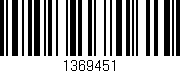 Código de barras (EAN, GTIN, SKU, ISBN): '1369451'