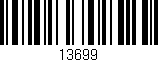 Código de barras (EAN, GTIN, SKU, ISBN): '13699'