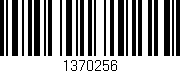 Código de barras (EAN, GTIN, SKU, ISBN): '1370256'