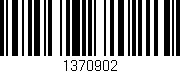 Código de barras (EAN, GTIN, SKU, ISBN): '1370902'