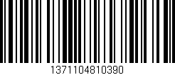 Código de barras (EAN, GTIN, SKU, ISBN): '1371104810390'