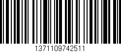 Código de barras (EAN, GTIN, SKU, ISBN): '1371109742511'