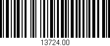 Código de barras (EAN, GTIN, SKU, ISBN): '13724.00'