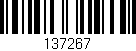 Código de barras (EAN, GTIN, SKU, ISBN): '137267'