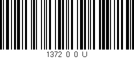 Código de barras (EAN, GTIN, SKU, ISBN): '1372_0_0_U'