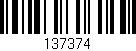 Código de barras (EAN, GTIN, SKU, ISBN): '137374'