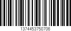 Código de barras (EAN, GTIN, SKU, ISBN): '1374453750706'