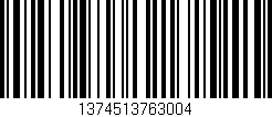 Código de barras (EAN, GTIN, SKU, ISBN): '1374513763004'